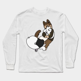 Catified Dwight and Angela Long Sleeve T-Shirt